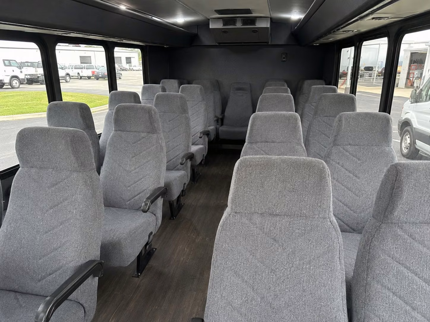 18 passenger minibus inside