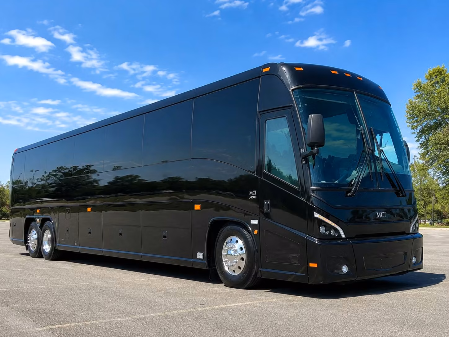 corporate shuttle bus and employee transportation in cedar park