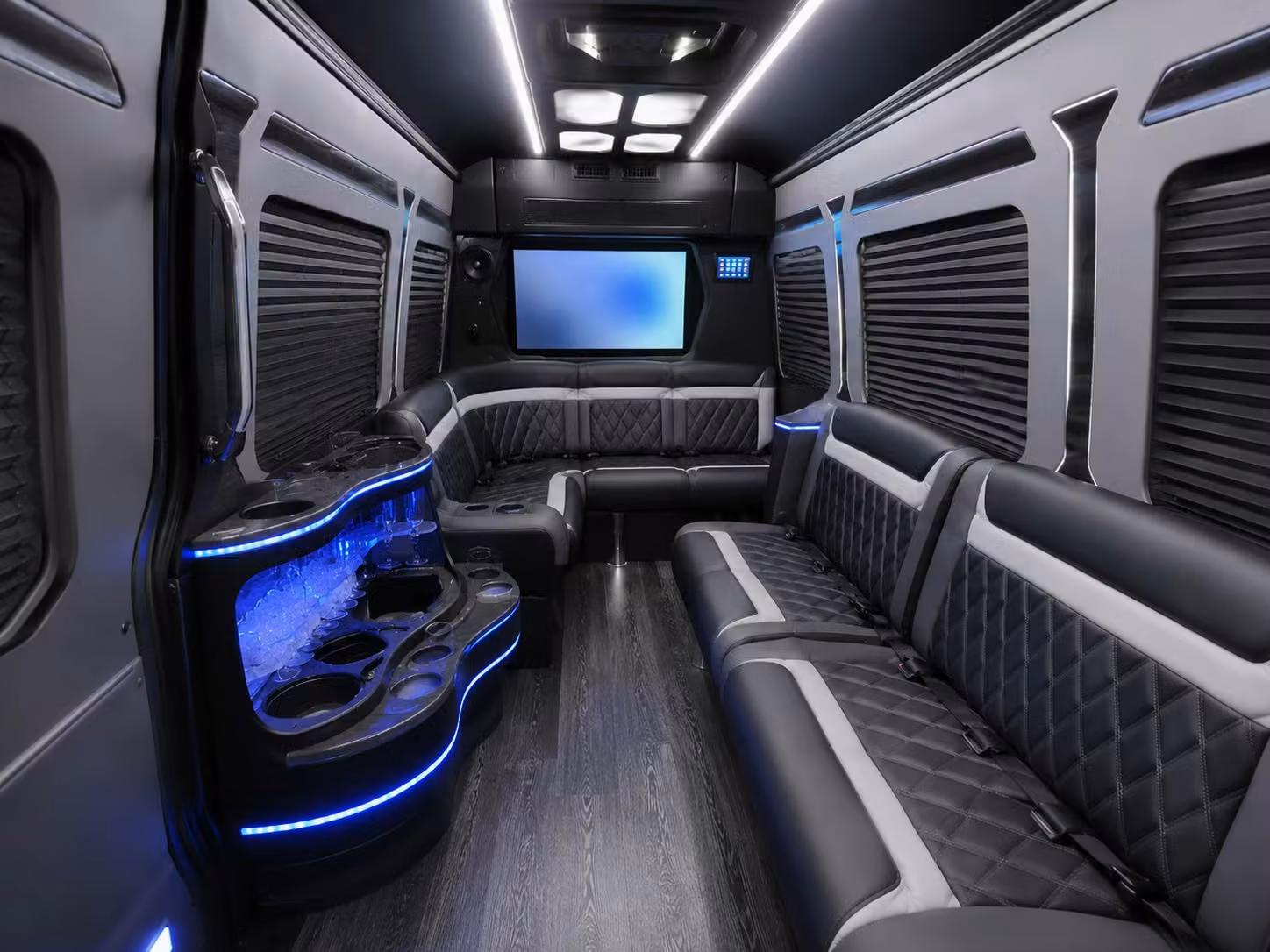 sprinter limousine inside