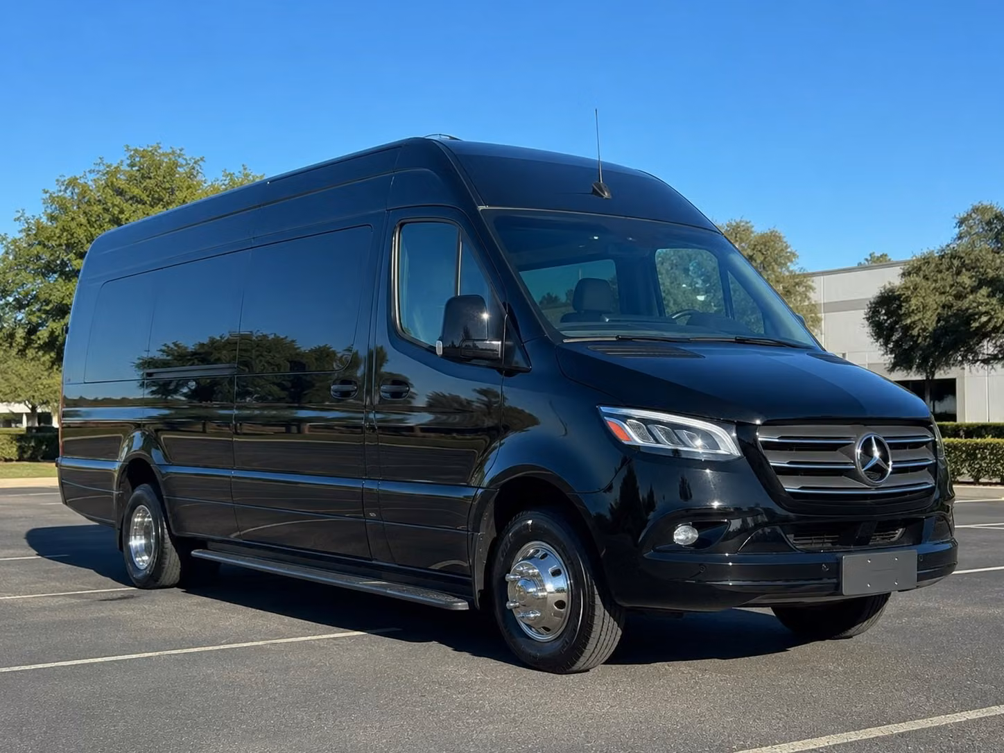 sprinter van with driver